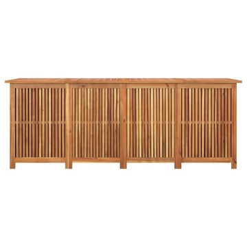 furnicato Gartenbox 200x80x75 cm Massivholz Akazie