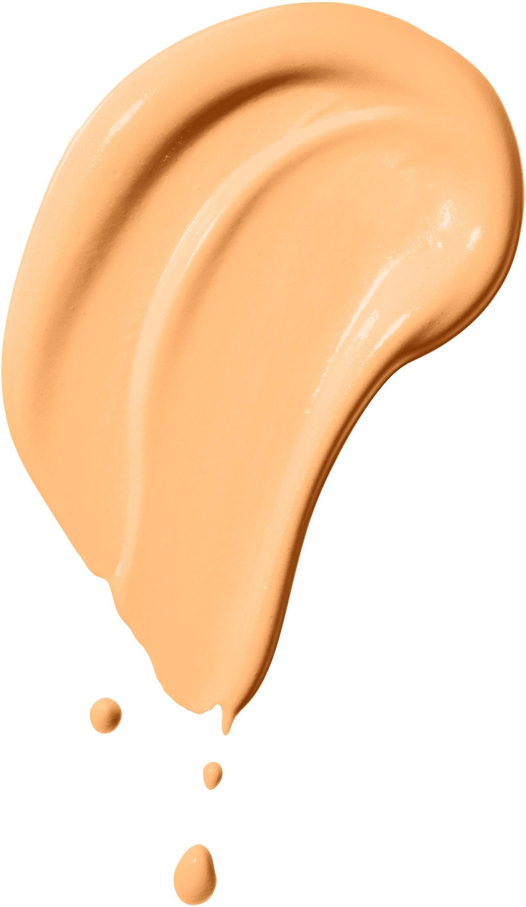 MAYBELLINE NEW YORK Foundation DREAM RADIANT LIQUID MAKE-UP, mittlere Deckkraft, strahlendes Finish, 12H Feuchtigkeitspower