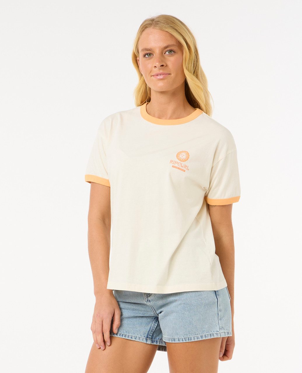 Rip Curl T-Shirt San Carlos Ringer-T-Shirt günstig online kaufen