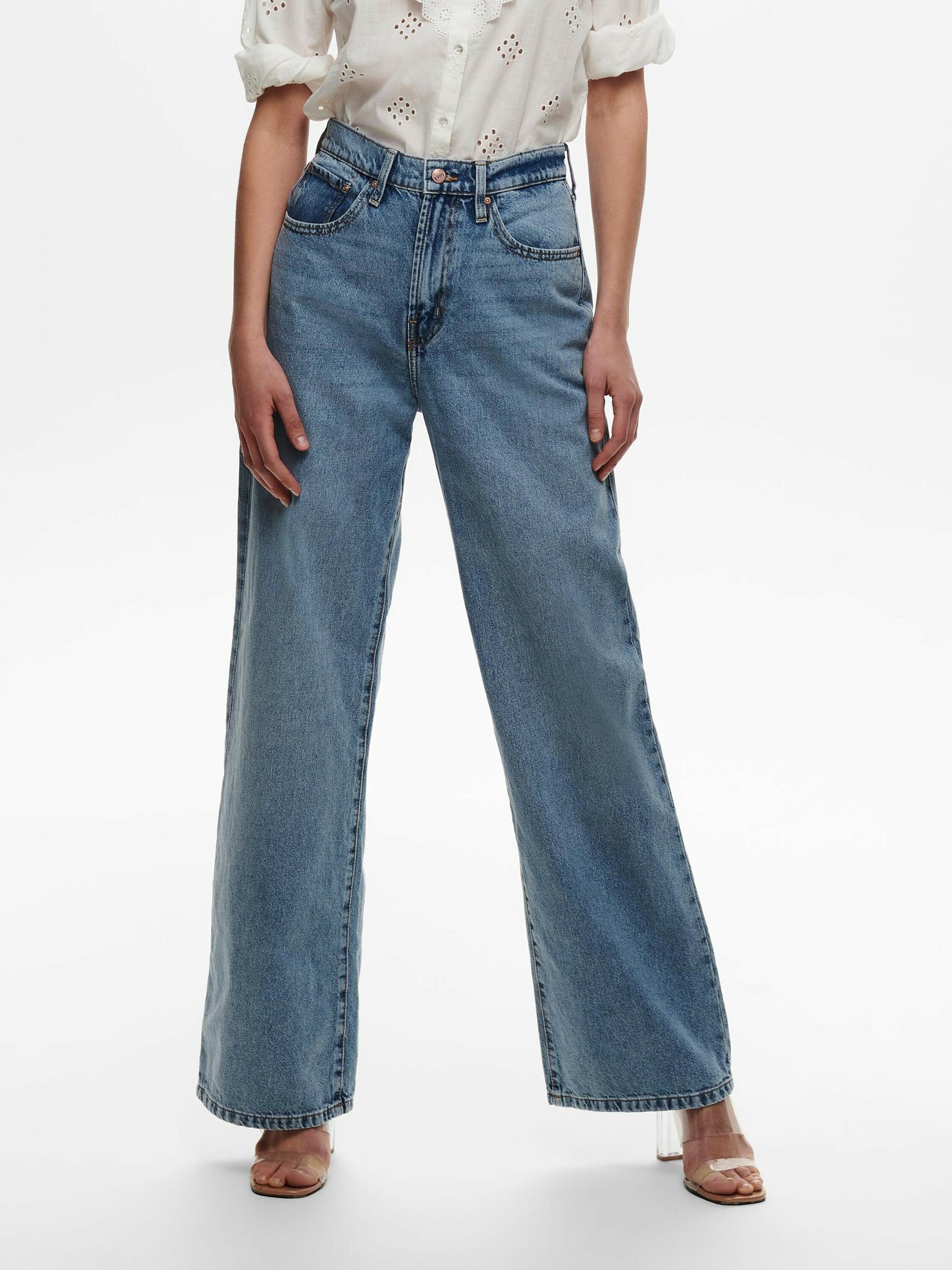 ONLY Weite Jeans Hope (1-tlg) Plain/ohne günstig online kaufen