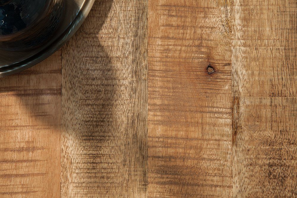 Couchtisch · natur, 60cm · Massivholz OPIUM eckig ANTIQUE riess-ambiente Wohnzimmer