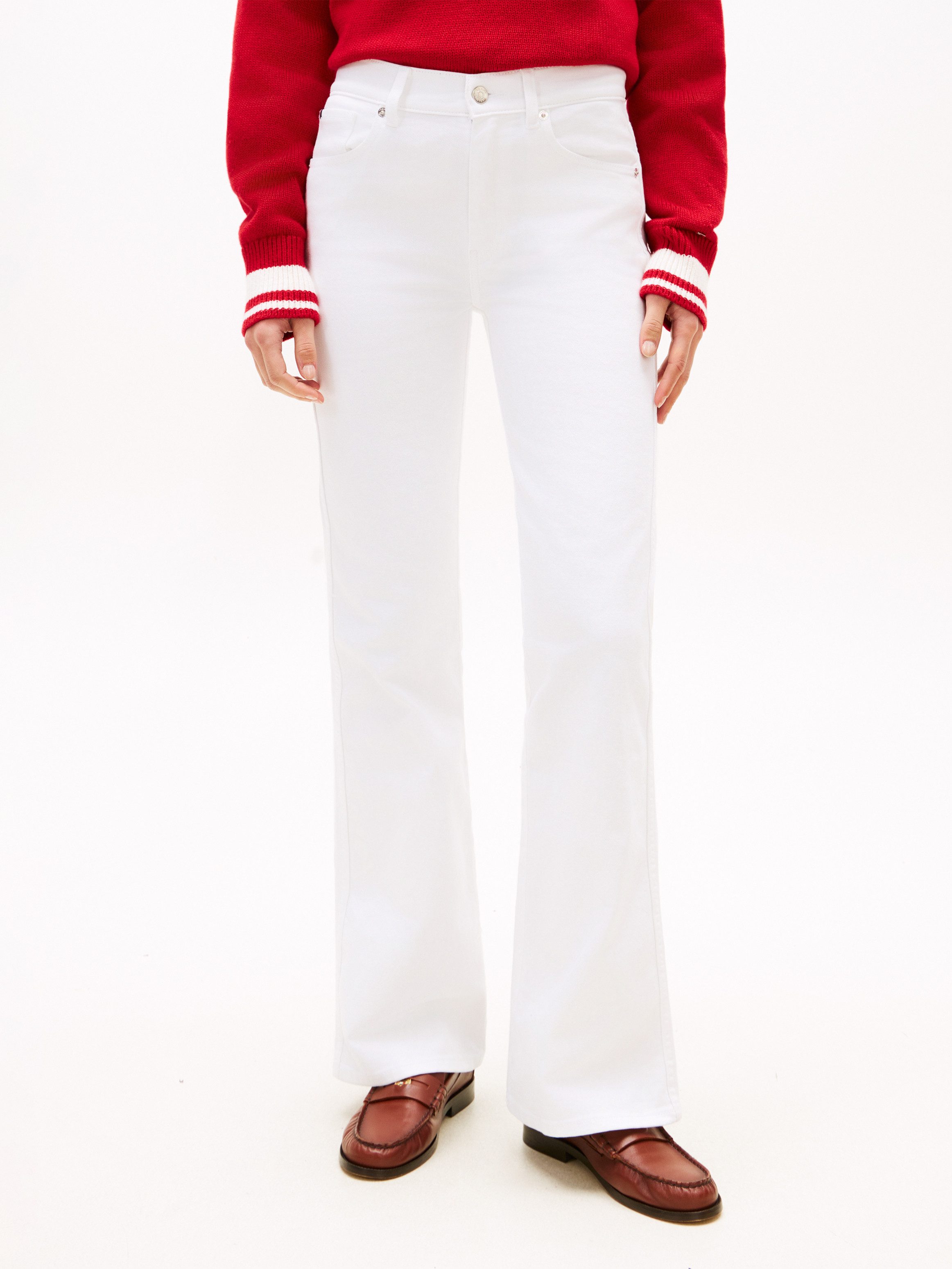 Tommy Hilfiger Bootcut-Jeans FINN FLARE RW flared fit, Baumwollmischung mit günstig online kaufen