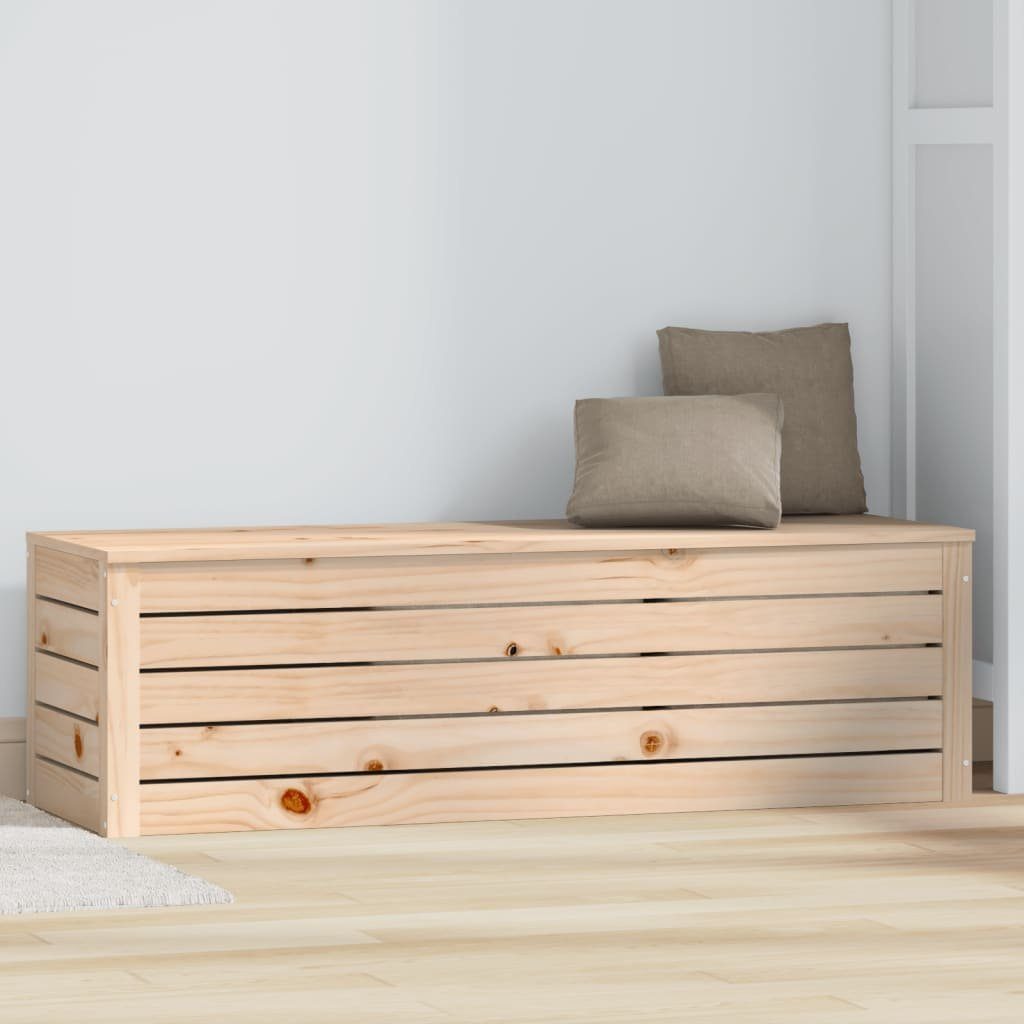 vidaXL Truhe 109 x 365 x 33 cm Truhe Spielzeugtruhe Holztruhe Aufbewahrungstruhe Ki