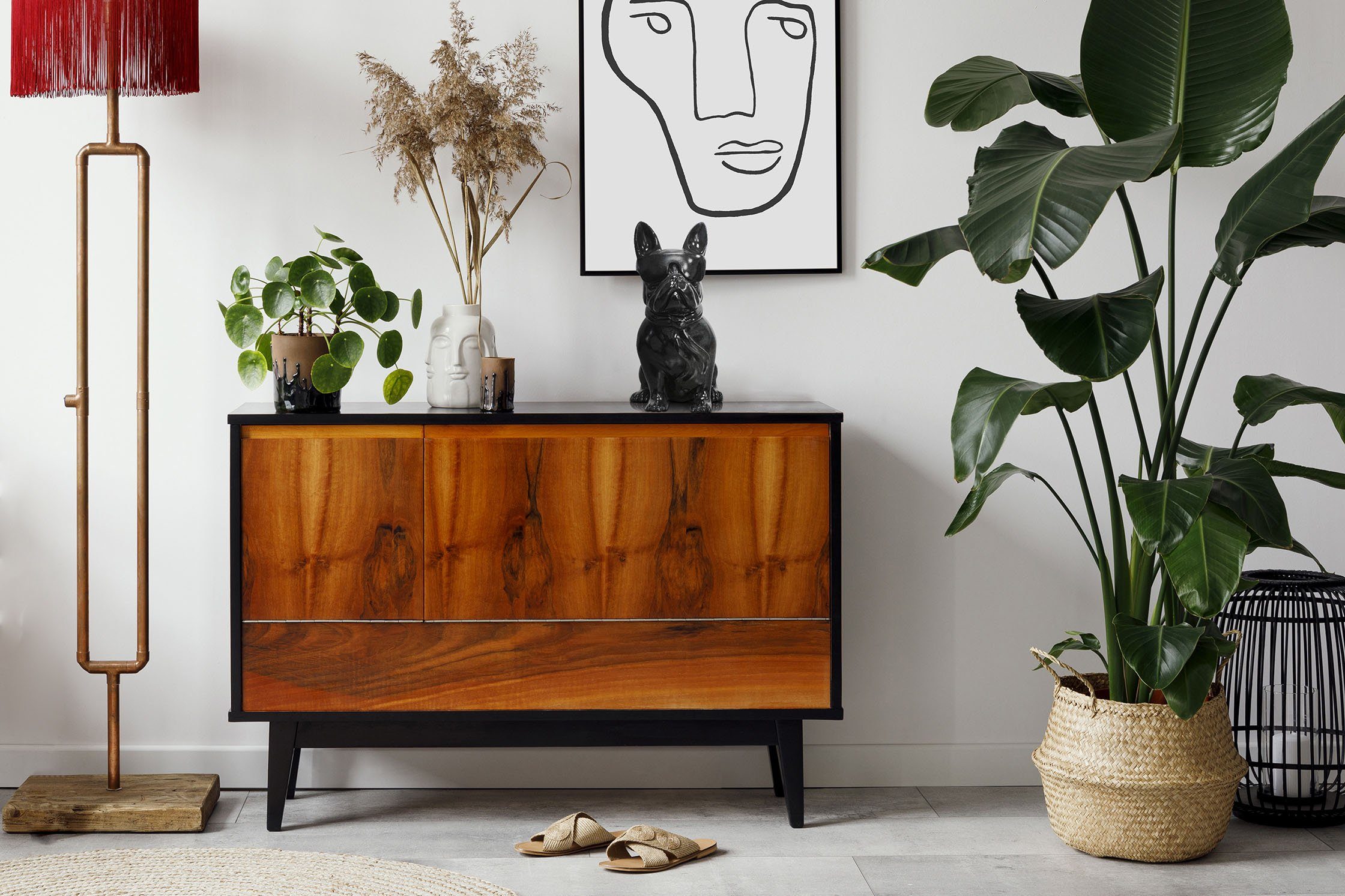 Kayoom Tierfigur Skulptur Dude 100 Schwarz (1 St)