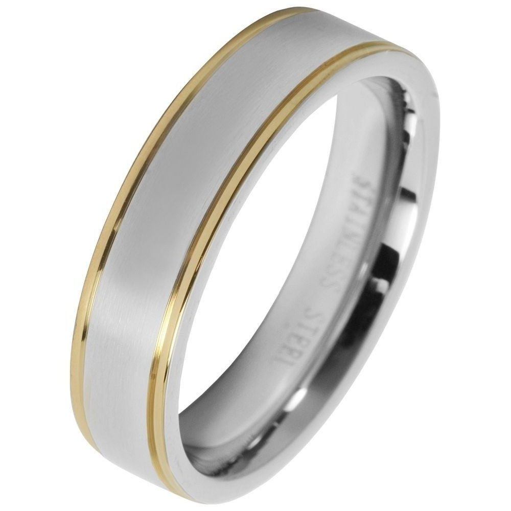 Adelia´s Fingerring Herren Ring aus Edelstahl