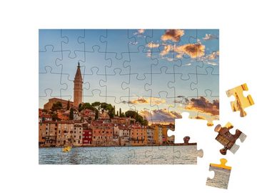 puzzleYOU Puzzle Altstadt von Rovinj, Kroatien, 48 Puzzleteile, puzzleYOU-Kollektionen Kroatien