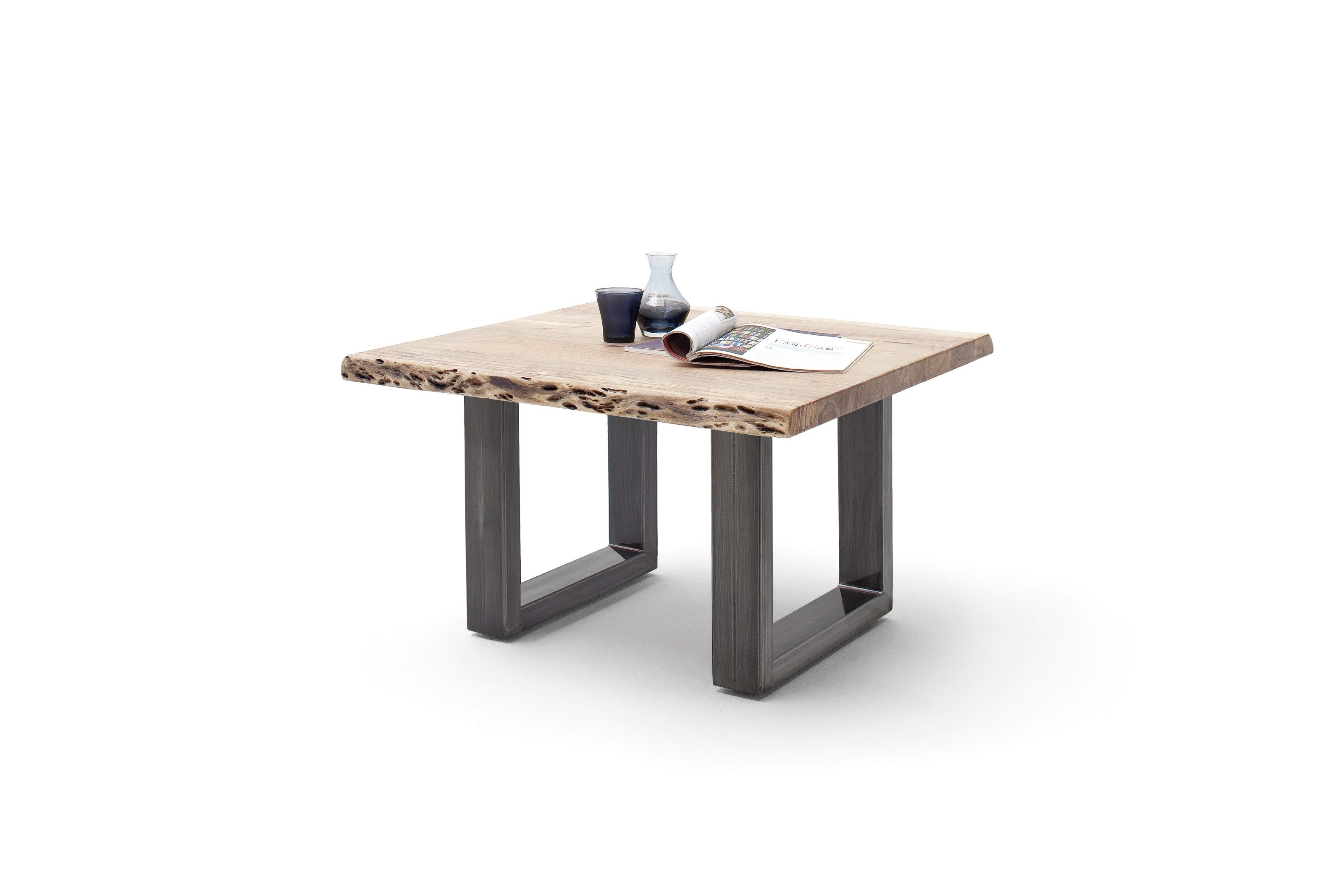 freiraum Couchtisch CARTAGENA, in Akazie natur, Massivholz lackiert - 75x45x75cm (BxHxT)