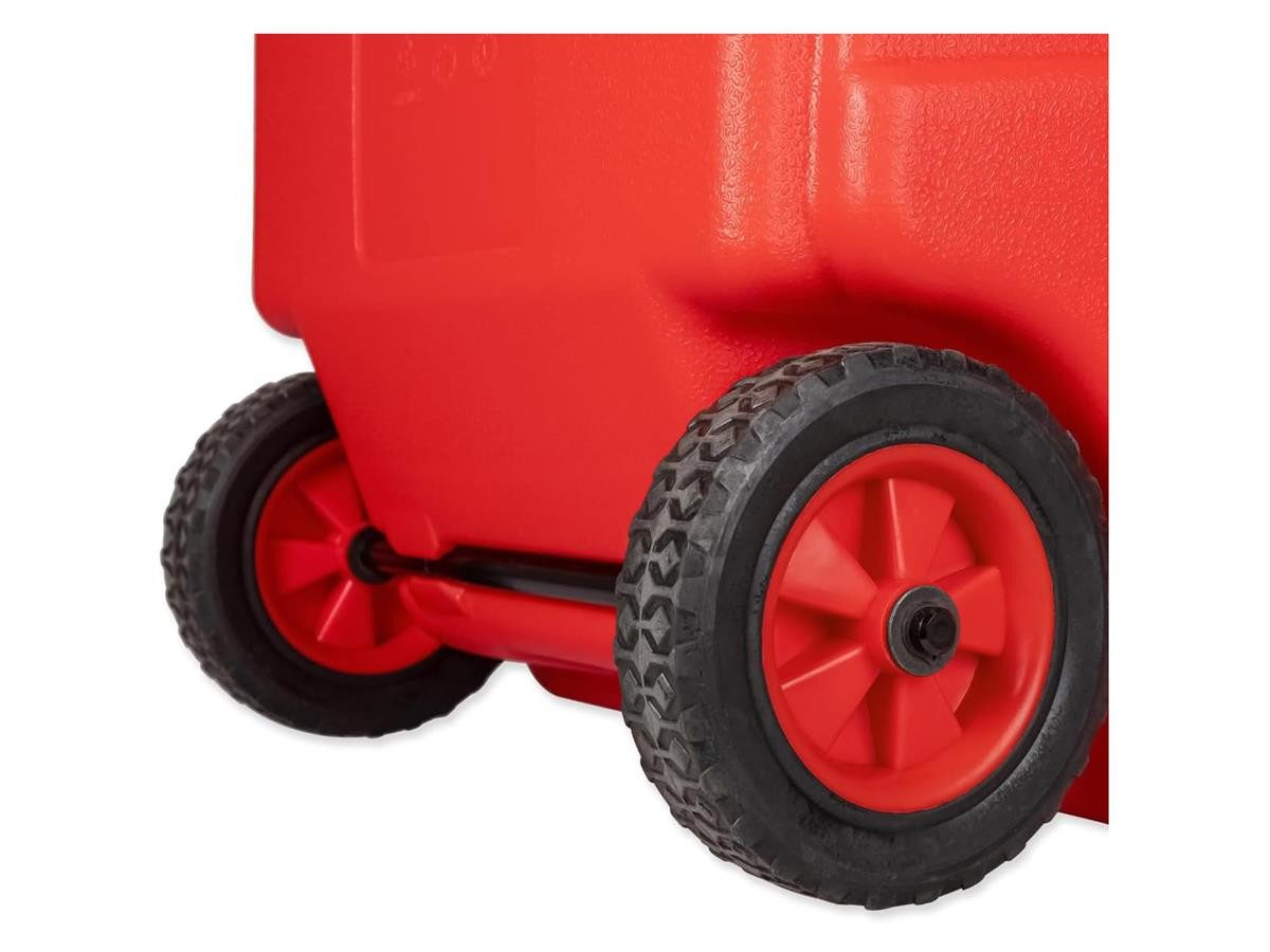 WALTER Benzinkanister Kraftstofftrolley (1 St), handbetriebene Saugpumpe