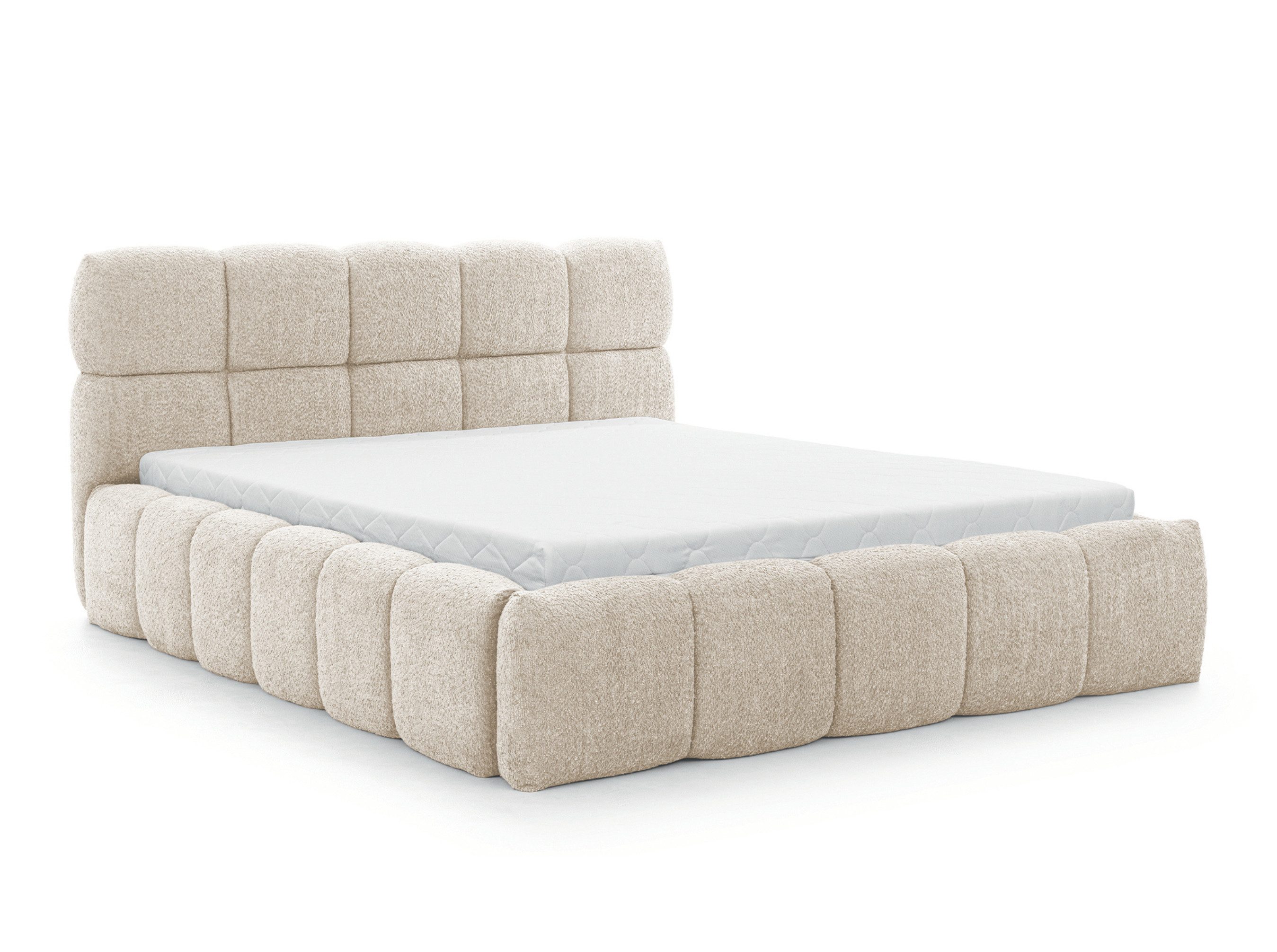 AN-MOEBEL4U Polsterbett Sophie-Doppelbett mit Bettkasten, gepolstertem günstig online kaufen