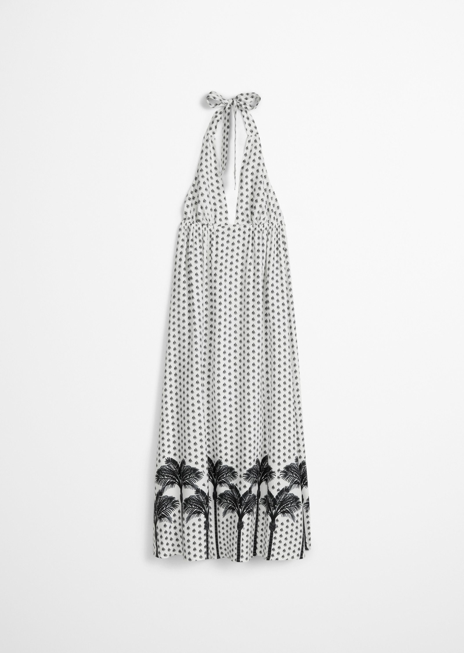 Marc O'Polo Neckholderkleid mit Allover-Print