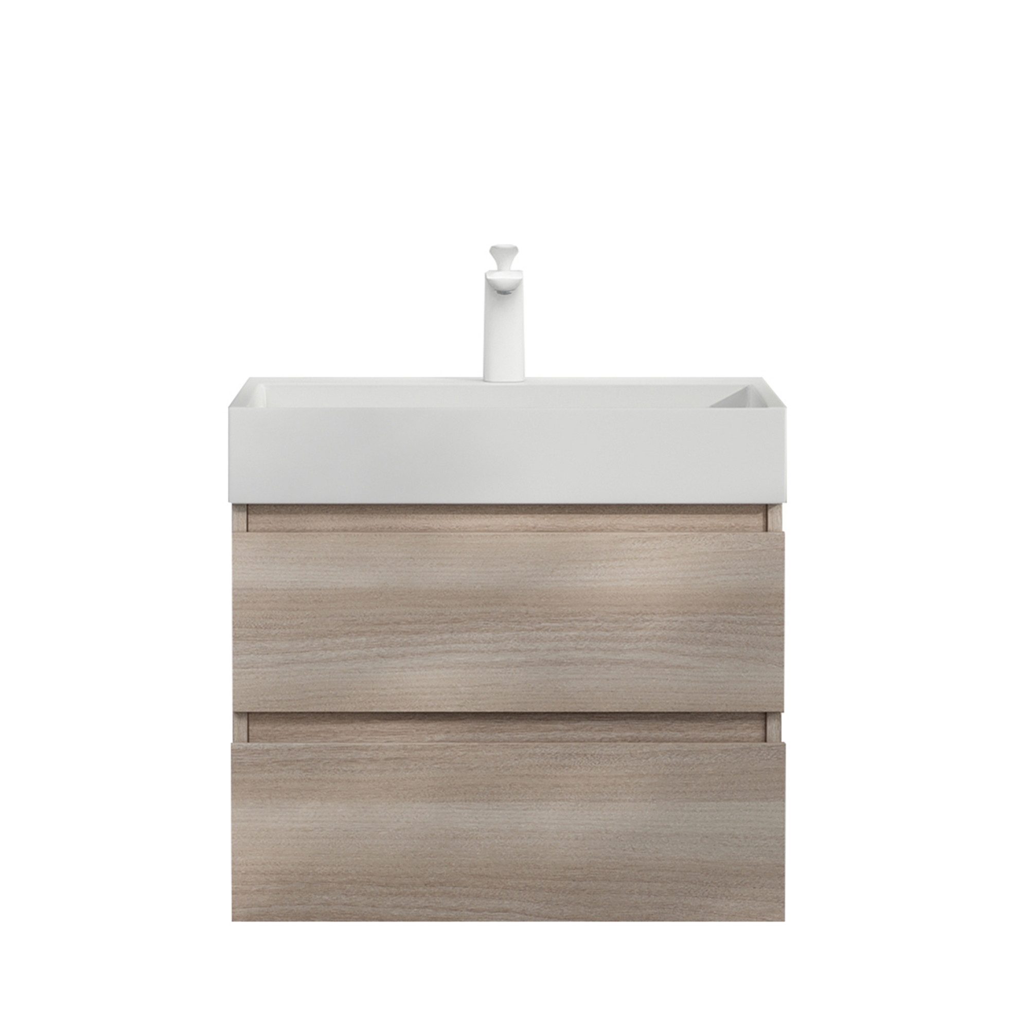 doporro Badmöbel-Set Badmöbel-set Verona Waschbecken-Unterschrank Wandmonta günstig online kaufen