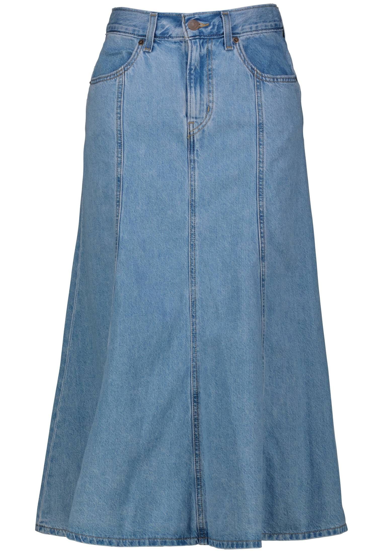 Levi's® A-Linien-Rock Damen Jeansrock aus Baumwoll-Denim  günstig online kaufen