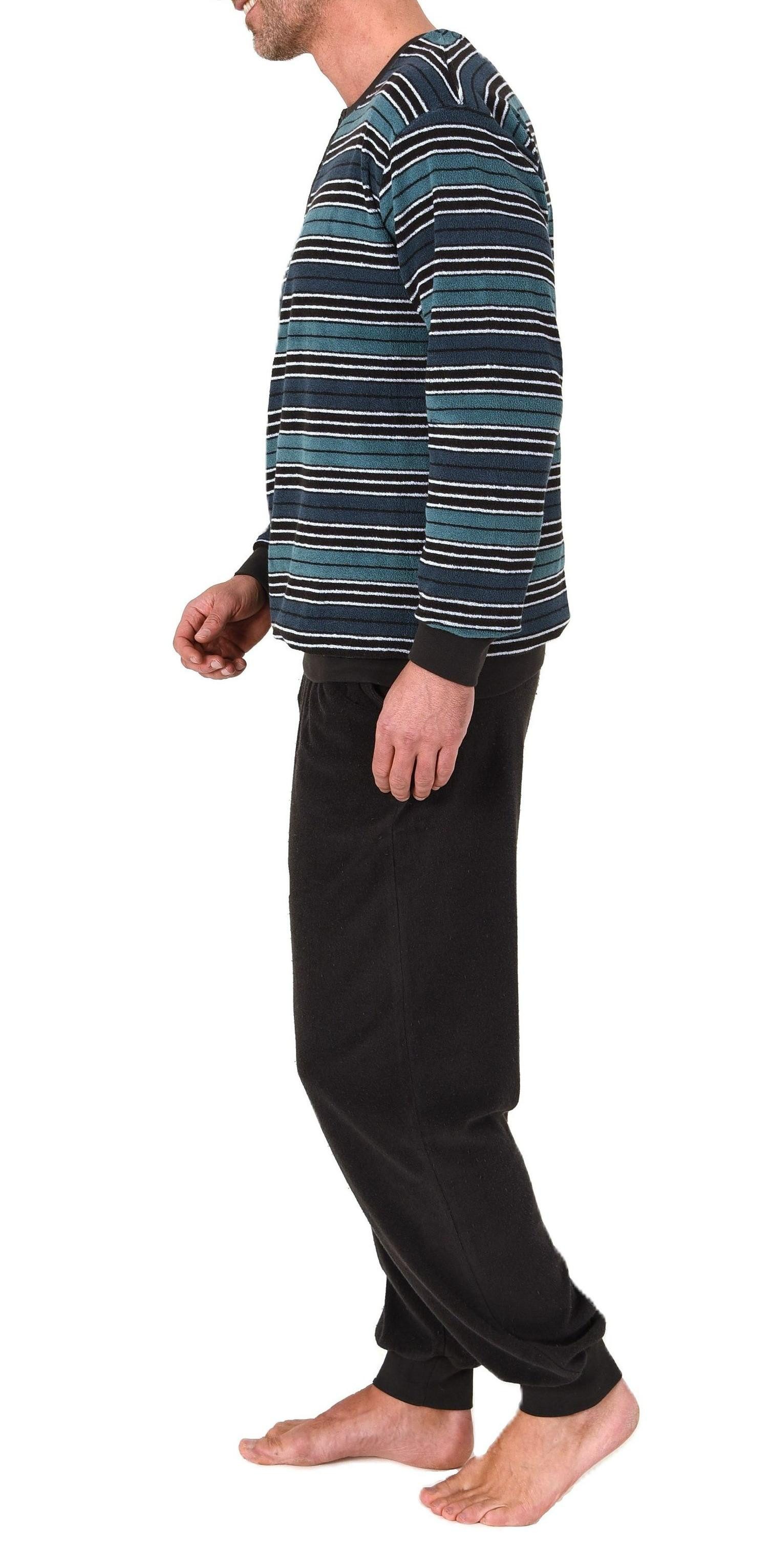 Normann Pyjama Herren Schlafanzug Pyjama Frottee Qualität – auch in Übergrößen – Bild 3 von 5