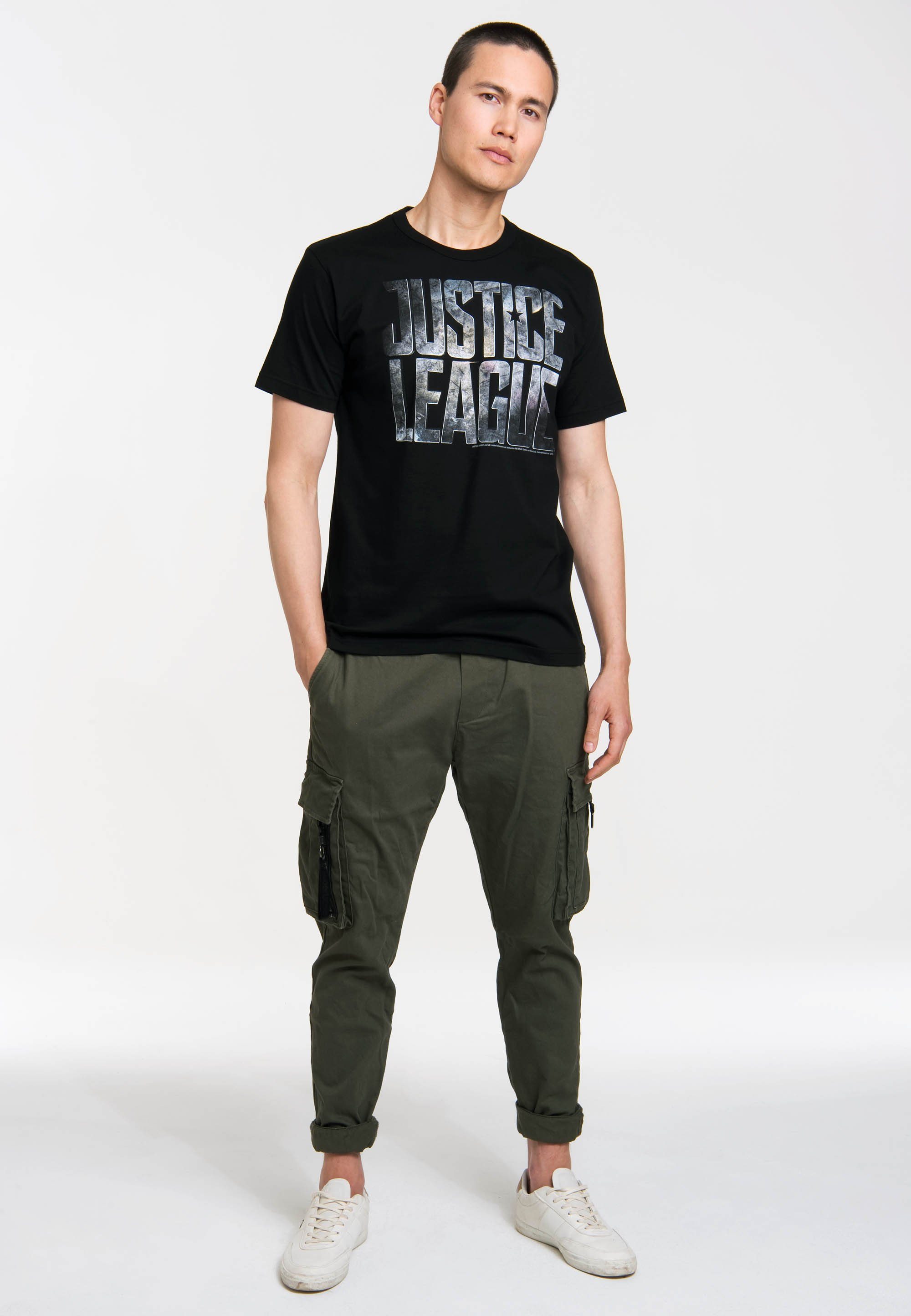 LOGOSHIRT T-Shirt Justice League im angesagten Design