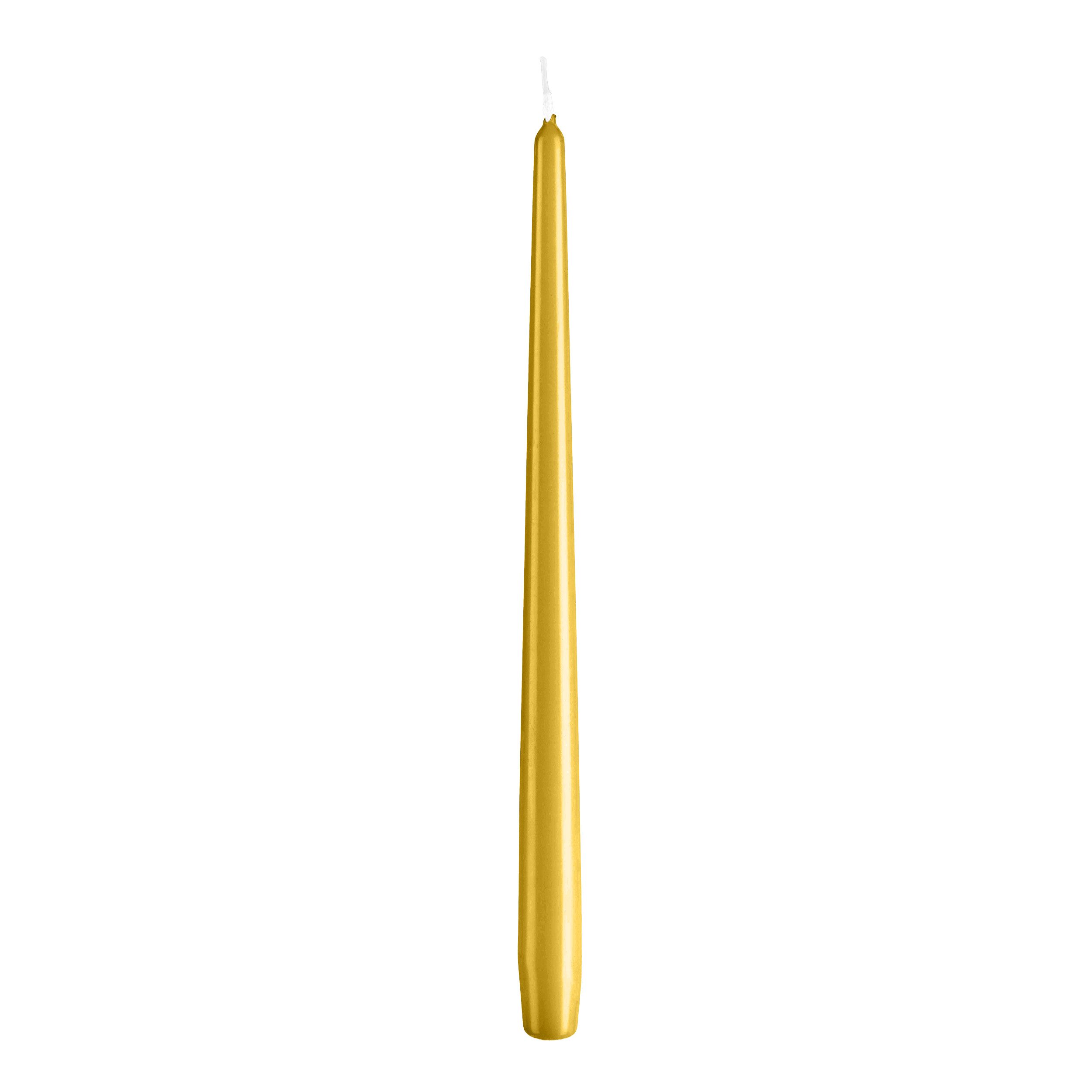 Spitzkerze Spitzkerzen Mostarda Senf 400 x Ø 23 mm, 10 Stück