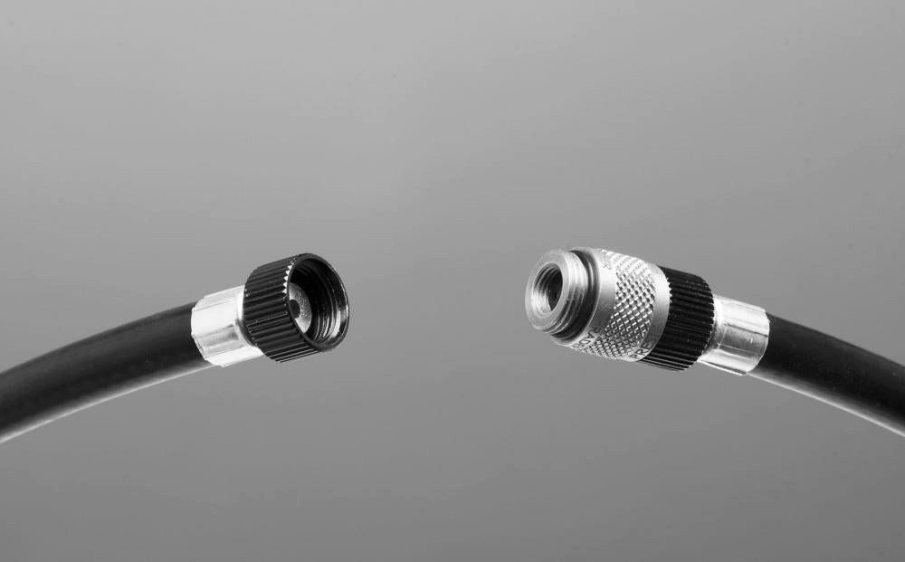 crankbrothers Fahrradpumpe Crankbrothers Schlauch Extension Kit für Klic Standpumpe schwarz-silbe