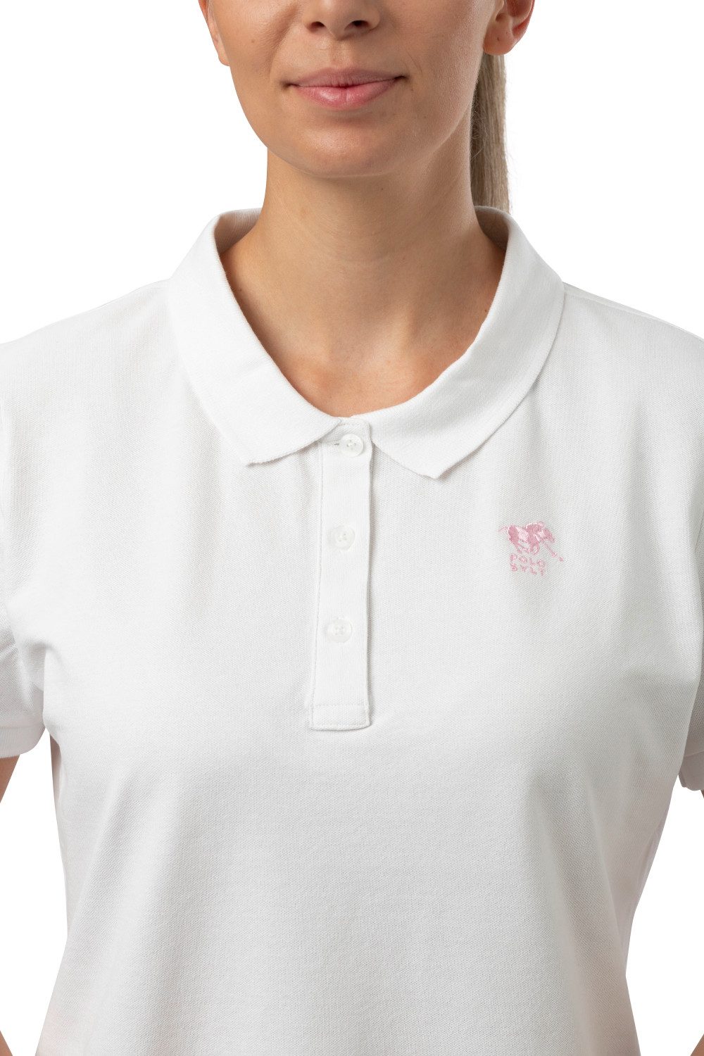 Polo Sylt Poloshirt aus weichem, anschmiegsamem und pflegeleichtem Stretch-Piqué – Bild 5 von 5