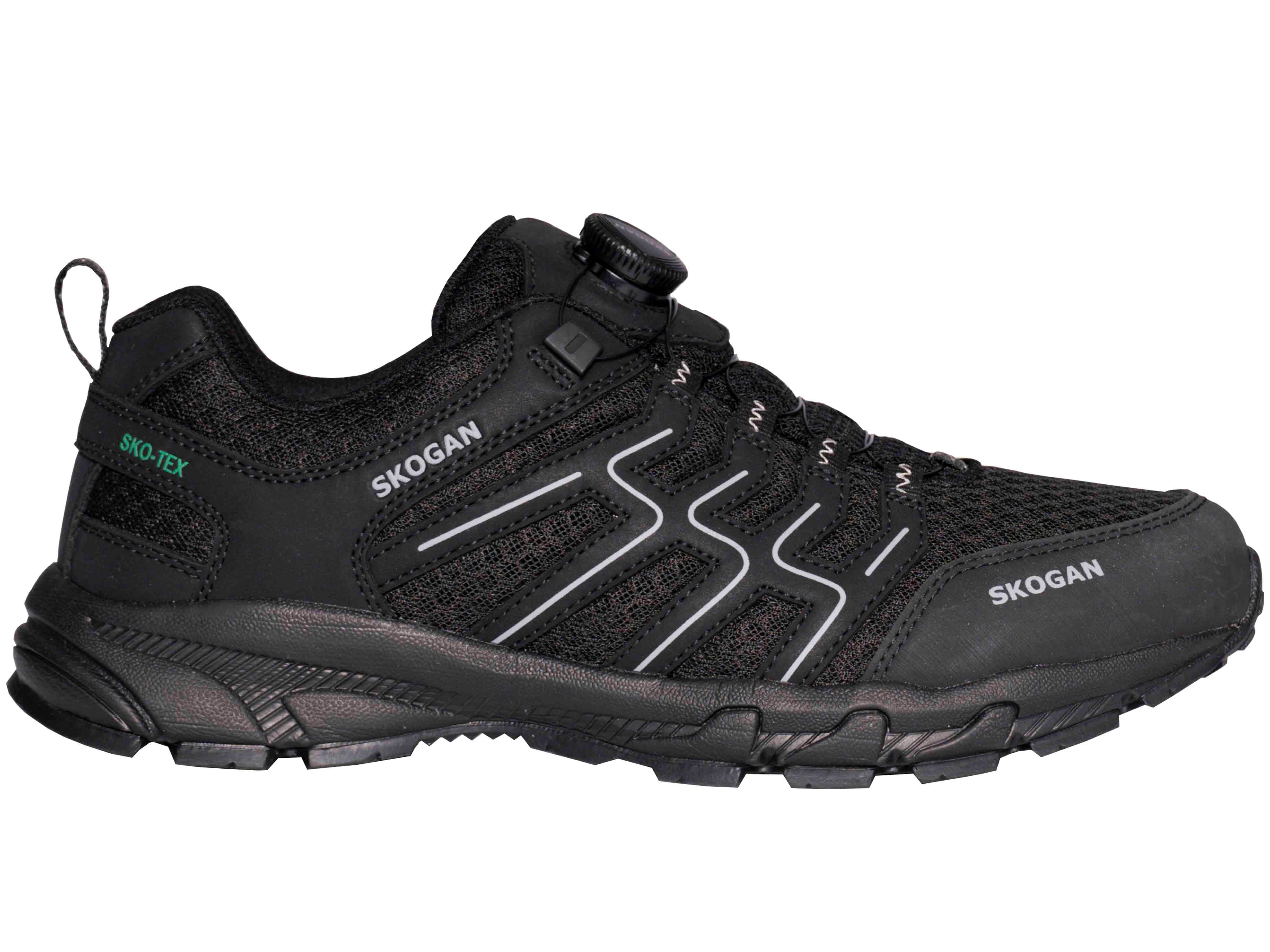 SKOGAN Skallas Outdoor Schuh mit Drehverschluss black Outdoorschuh günstig online kaufen