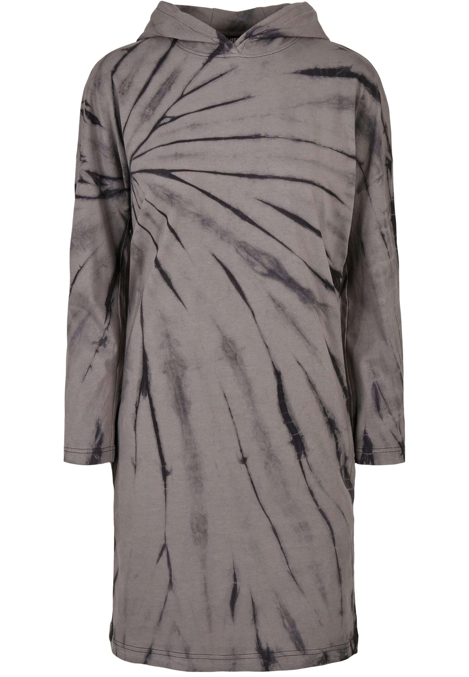 Shirtkleid Urban Classics Damen Ladies Oversized Tie Dye Hoody Dress