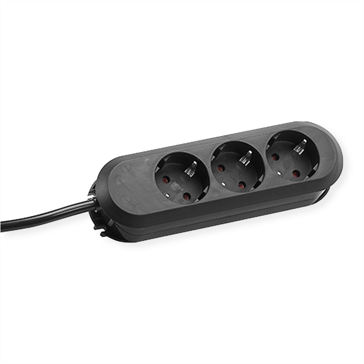 Bachmann SMART Steckdosenleiste 3x Schutzkontakt Steckdosenleiste (Kabellänge 3 m), 387.171