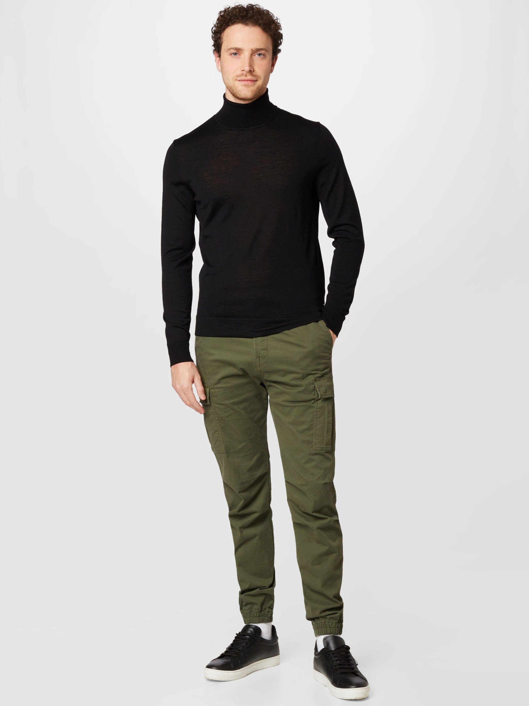 Marek 001 Strickpullover Black (1-tlg) Strellson