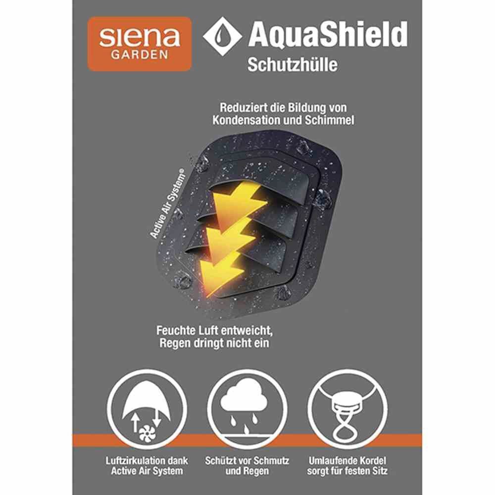 Siena Garden Gartenmöbel-Schutzhülle AquaShield, Sitzgruppenhülle 280x150x100 cm – Bild 4 von 5