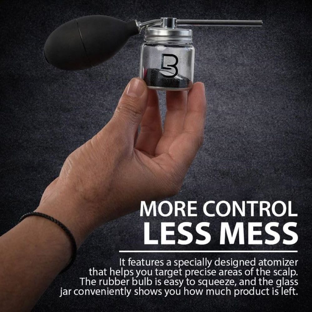 L3VEL3™ Distribution and Corporate Haarpuder Hair Fiber Applicator