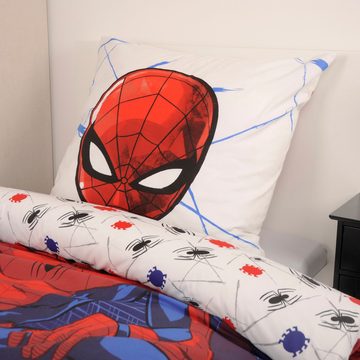 Bettwäsche Spiderman, Spiderman, Renforcé, 2 teilig, mit coolem Motiv