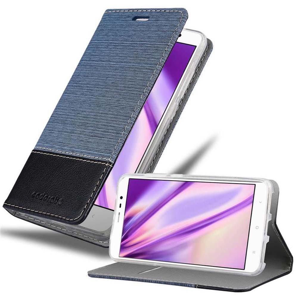 Cadorabo Handyhülle für Xiaomi RedMi NOTE 4 Hülle Xiaomi RedMi NOTE 4, Klappbare Handy Schutzhülle - Hülle - mit Standfunktion und Kartenfach