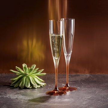 Villeroy & Boch Sektglas Manufacture Glass Champagner-Kelch 2er-Set, Glas