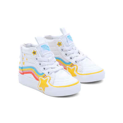 Vans SK8-Hi Zip Rainbow Star Sneaker mit auffälligem Rainbow Star Design
