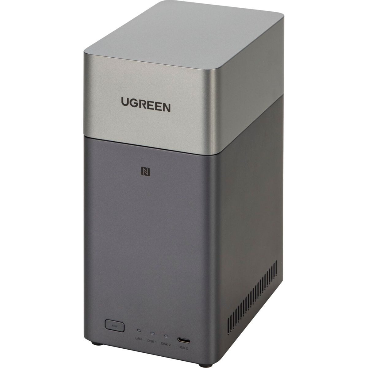 UGREEN Festplatten-Gehäuse 2-Bay Network Attached Storage DH2300 EU Diskless