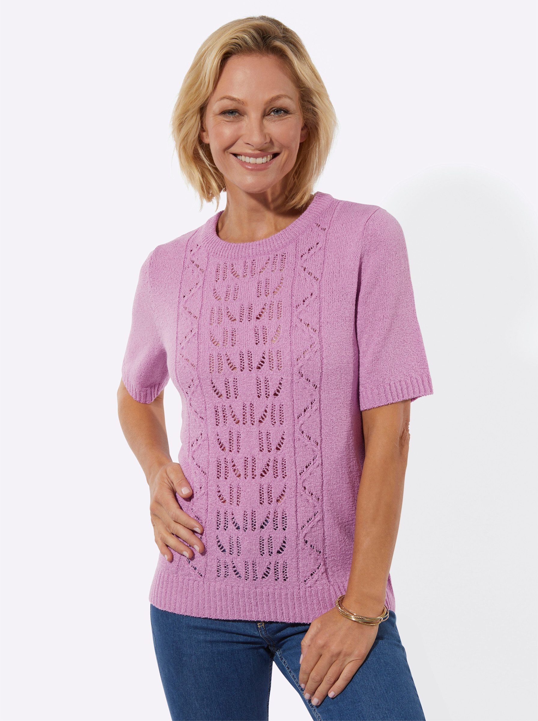 Witt Strickpullover Ajourpullover günstig online kaufen