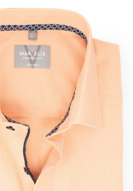 MARVELIS Kurzarmhemd Kurzarmhemd - Comfort Fit - Einfarbig - Mango
