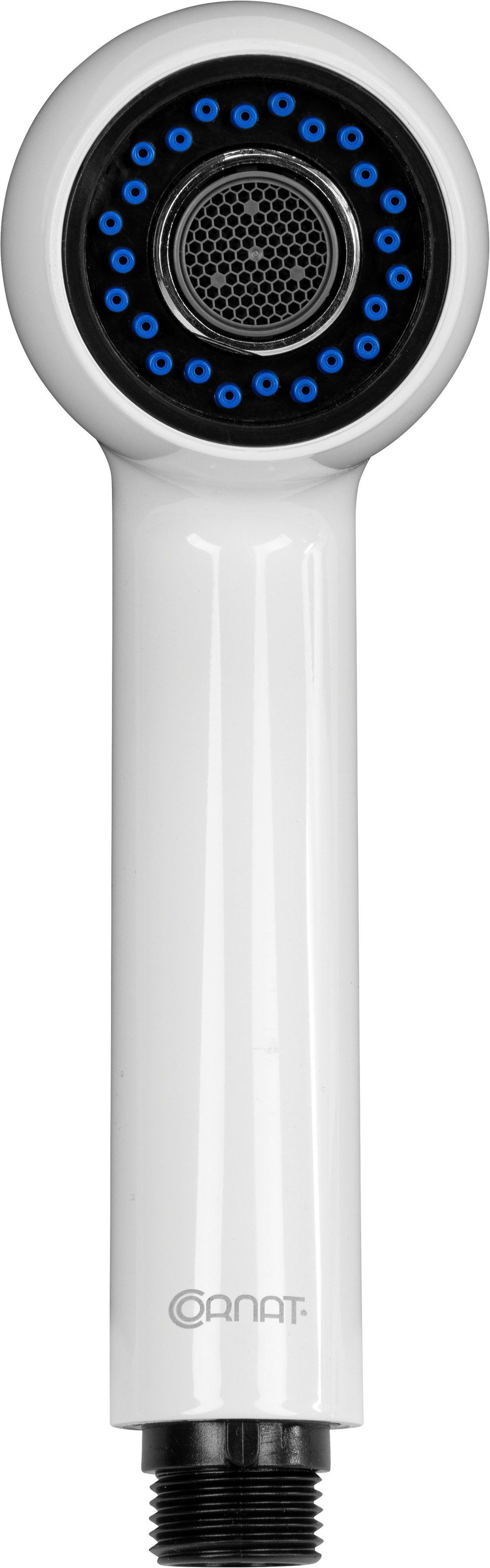 CORNAT Brausegarnitur Küchen-Umschaltbrause, 2 Strahlart(en), für Hochdruck-Armaturen