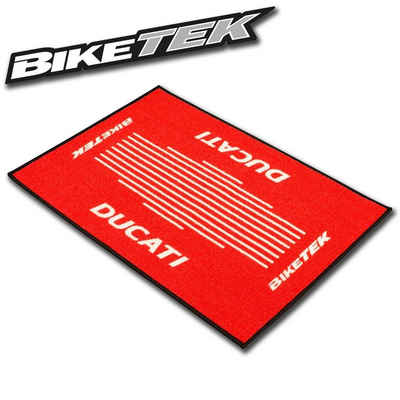 Designteppich BikeTek Fußmatte Ducati, Biketek