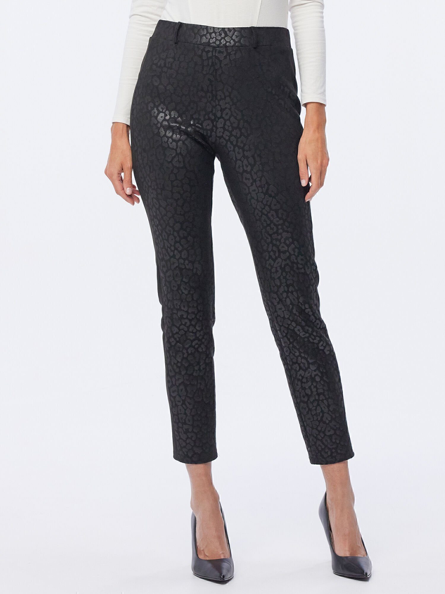 MONACO blue Stoffhose Schlupfhose koerpernah mit Bequembund günstig online kaufen