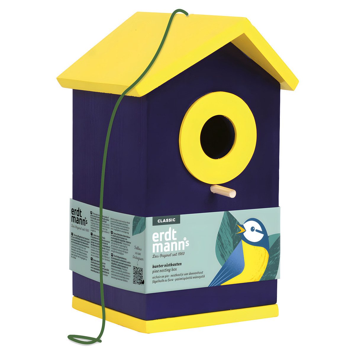 Erdtmann Nistkasten Bunter Nistkasten blau