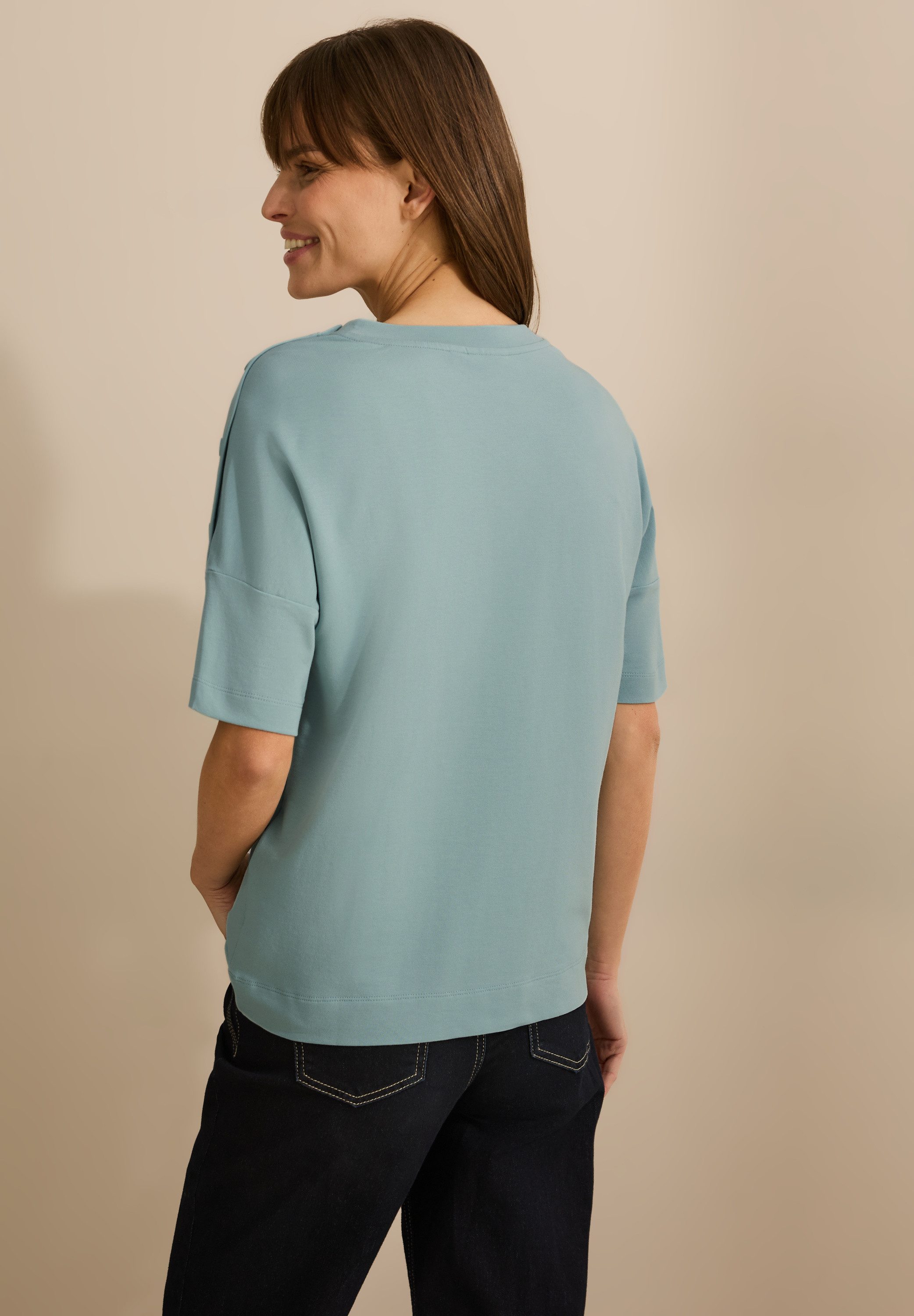 CECIL T-Shirt mit Knopfdetail günstig online kaufen