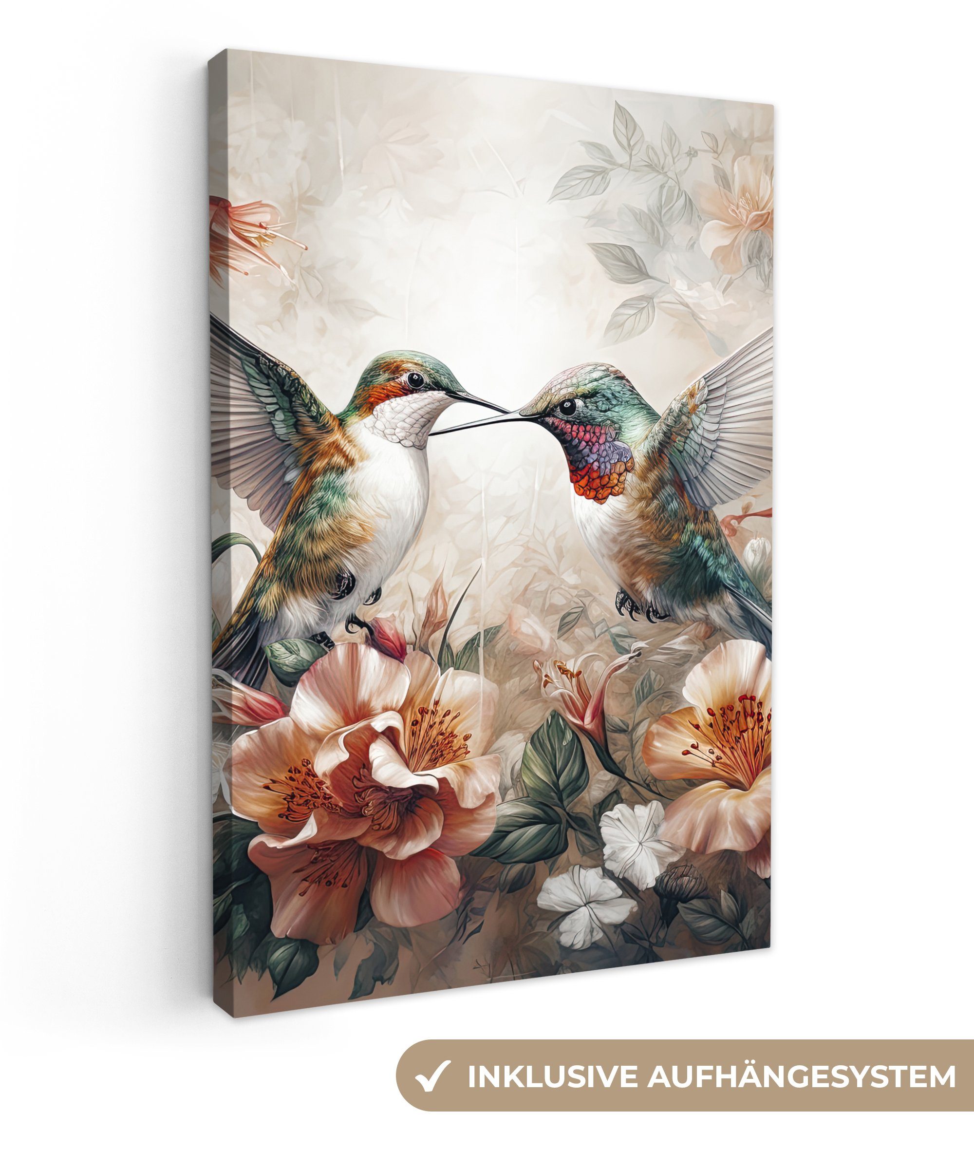 OneMillionCanvasses® Leinwandbild Kolibri - Vögel - günstig online kaufen