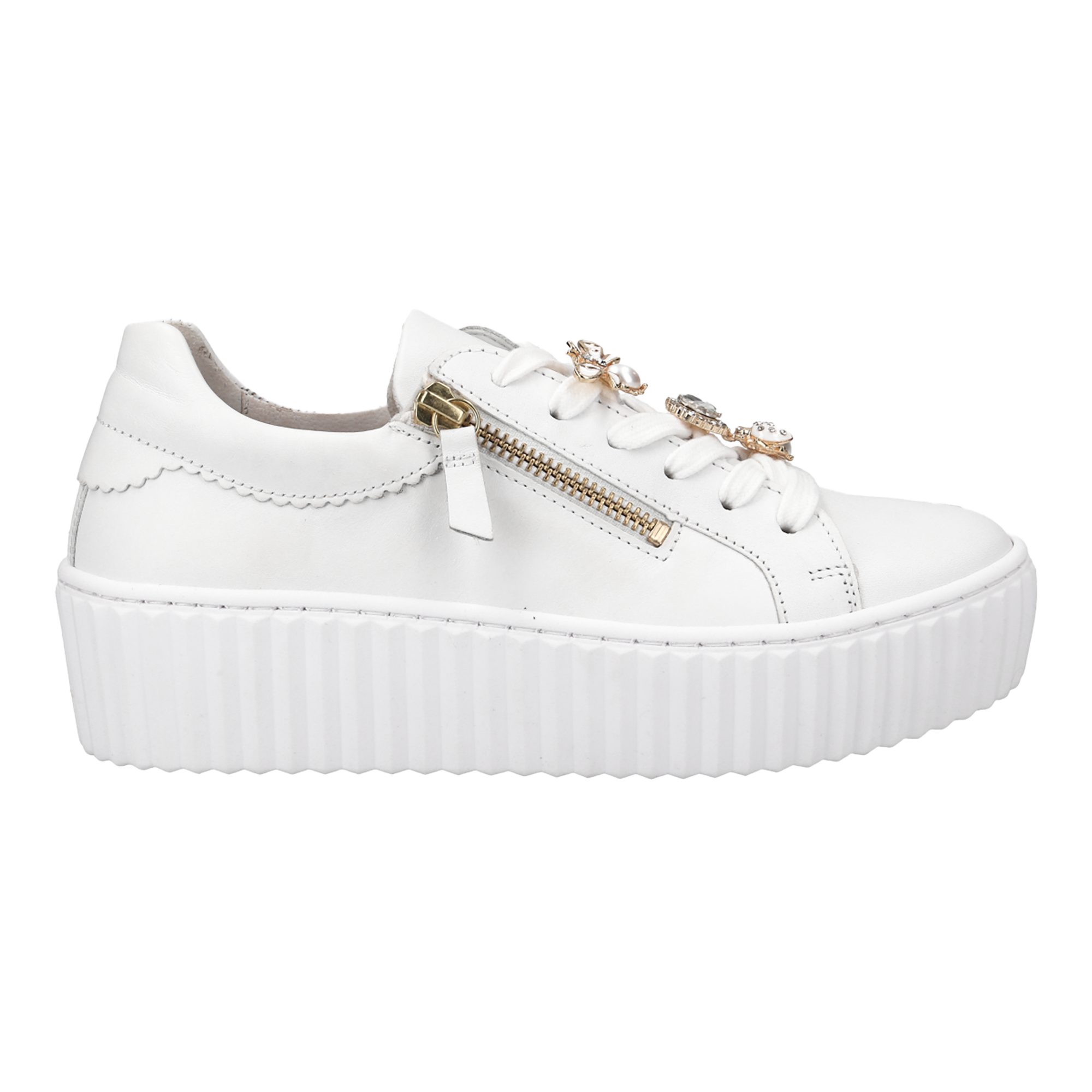 Gabor 3.201.21, Sneaker, Weiß, Damen Sneaker