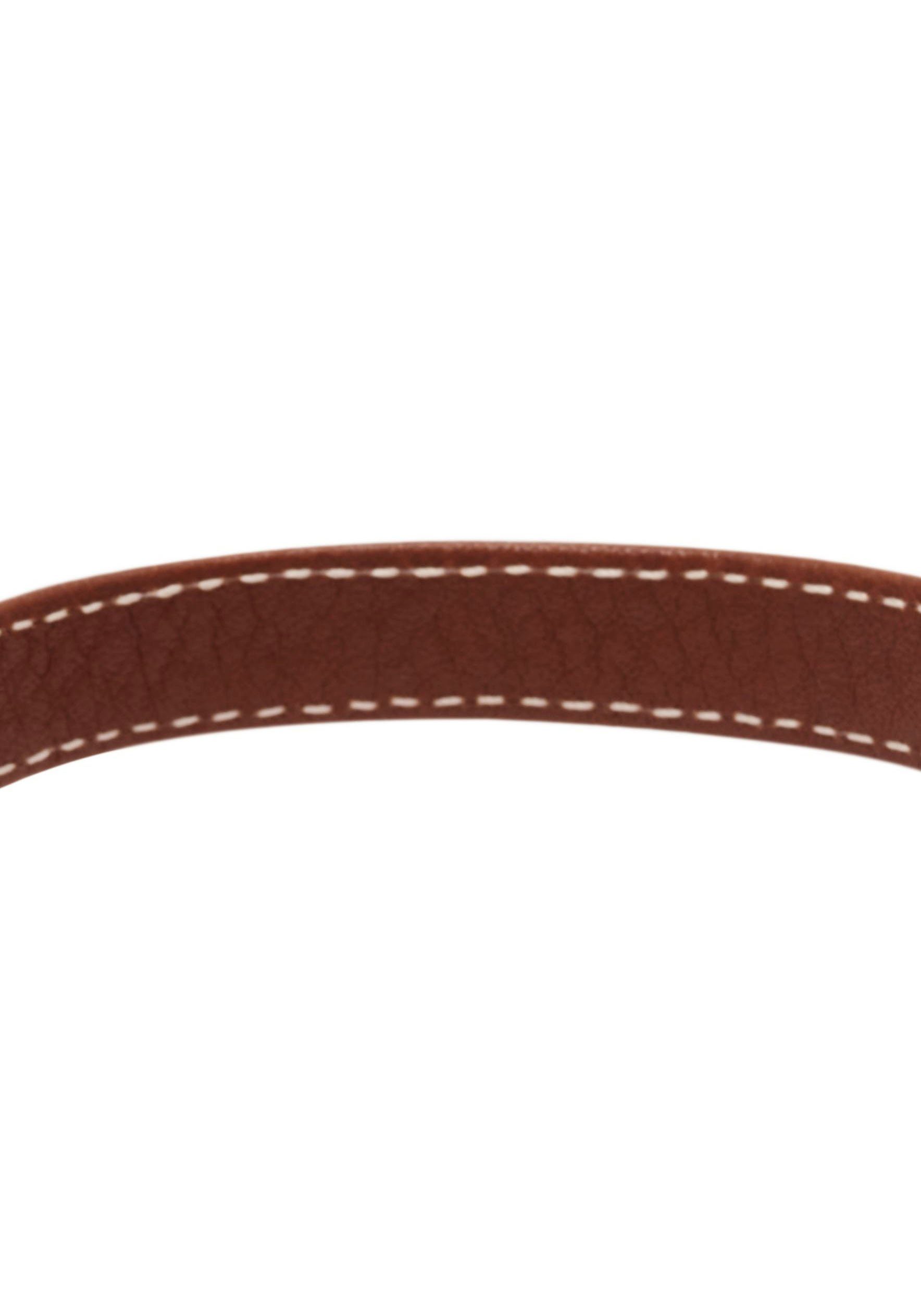 Armband Fossil Leather Strap JF04368710,JF04372791, gelbgoldfarben HERITAGE Bracelet