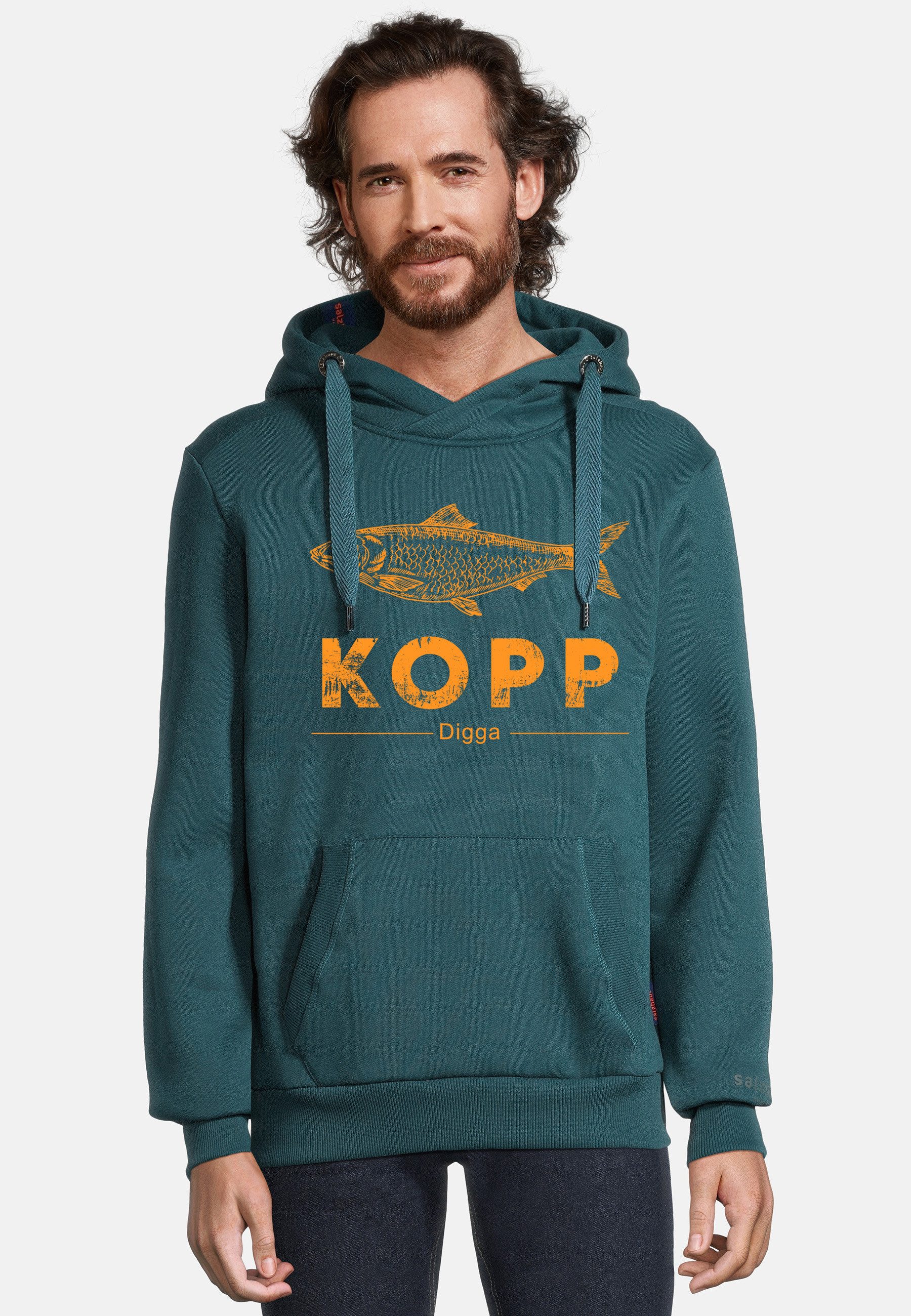 salzhaut Hoodie HEFF - FISCHKOPP Herren normale Passform günstig online kaufen