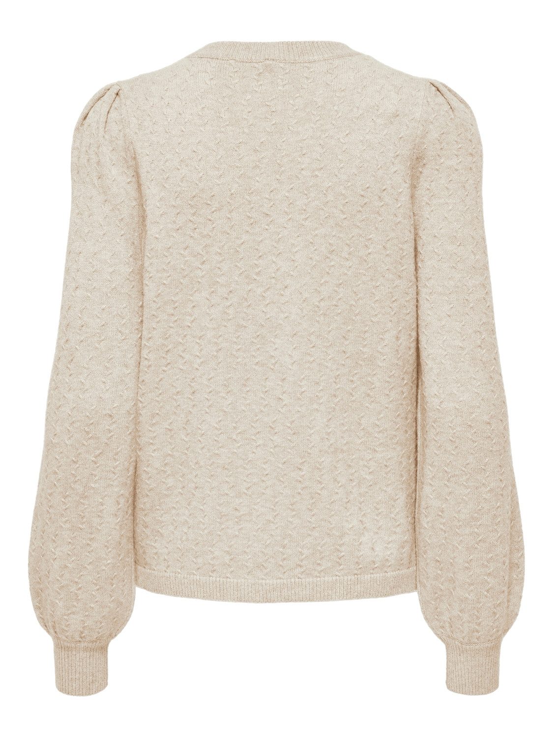 ONLY Rundhalspullover ONLKATIA LS STRUCTURE PUFF O-NECK CC KNT