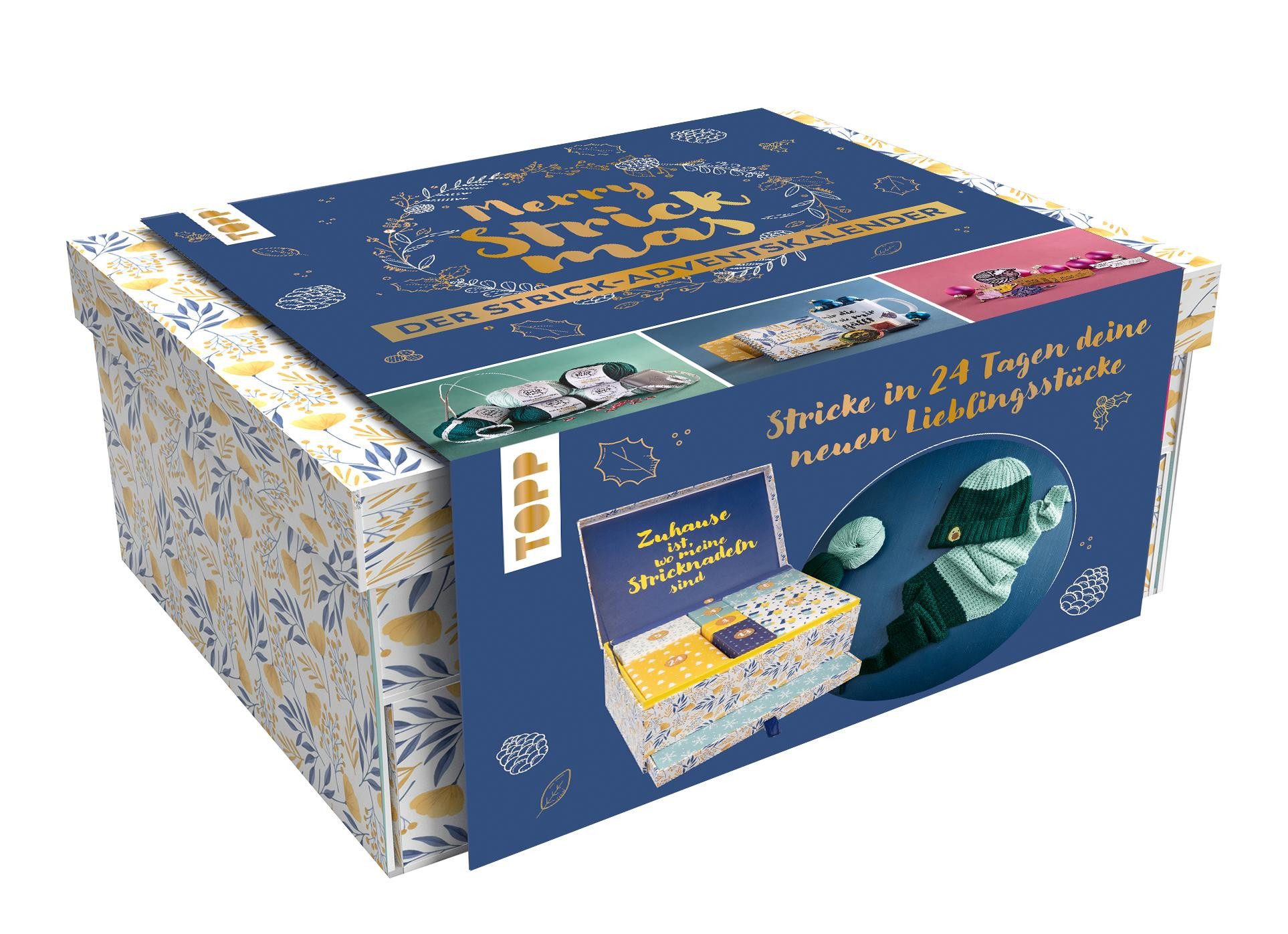 frechverlag Adventskalender Merry Strickmas - Der Strick-Adventskalender