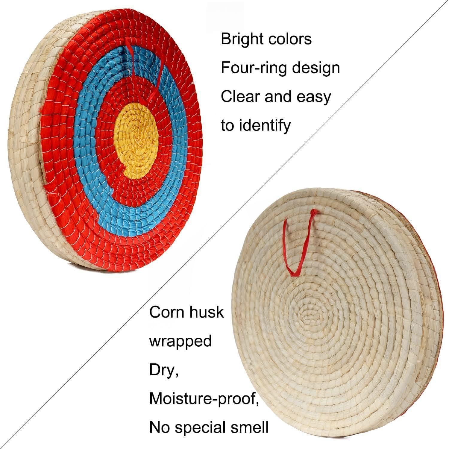 LuxusKollektion Zielscheibe Zielscheibe Bogenschießen Recurvebogen Compoundbogen 50cm Red 5 Layers