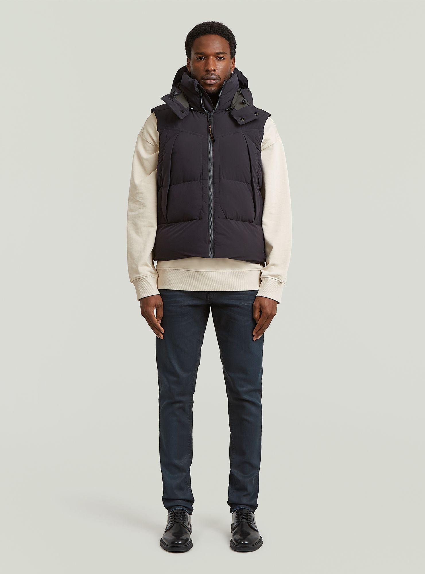 G-STAR Softshellweste G-Whistler Padded Hooded Weste 2.0