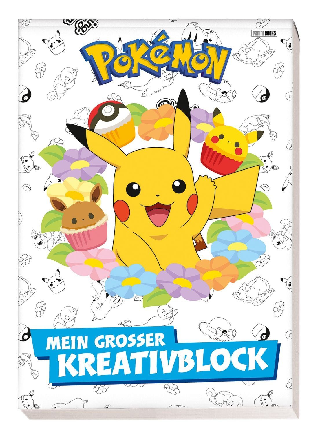 Pokémon: Mein großer Kreativblock / Panini