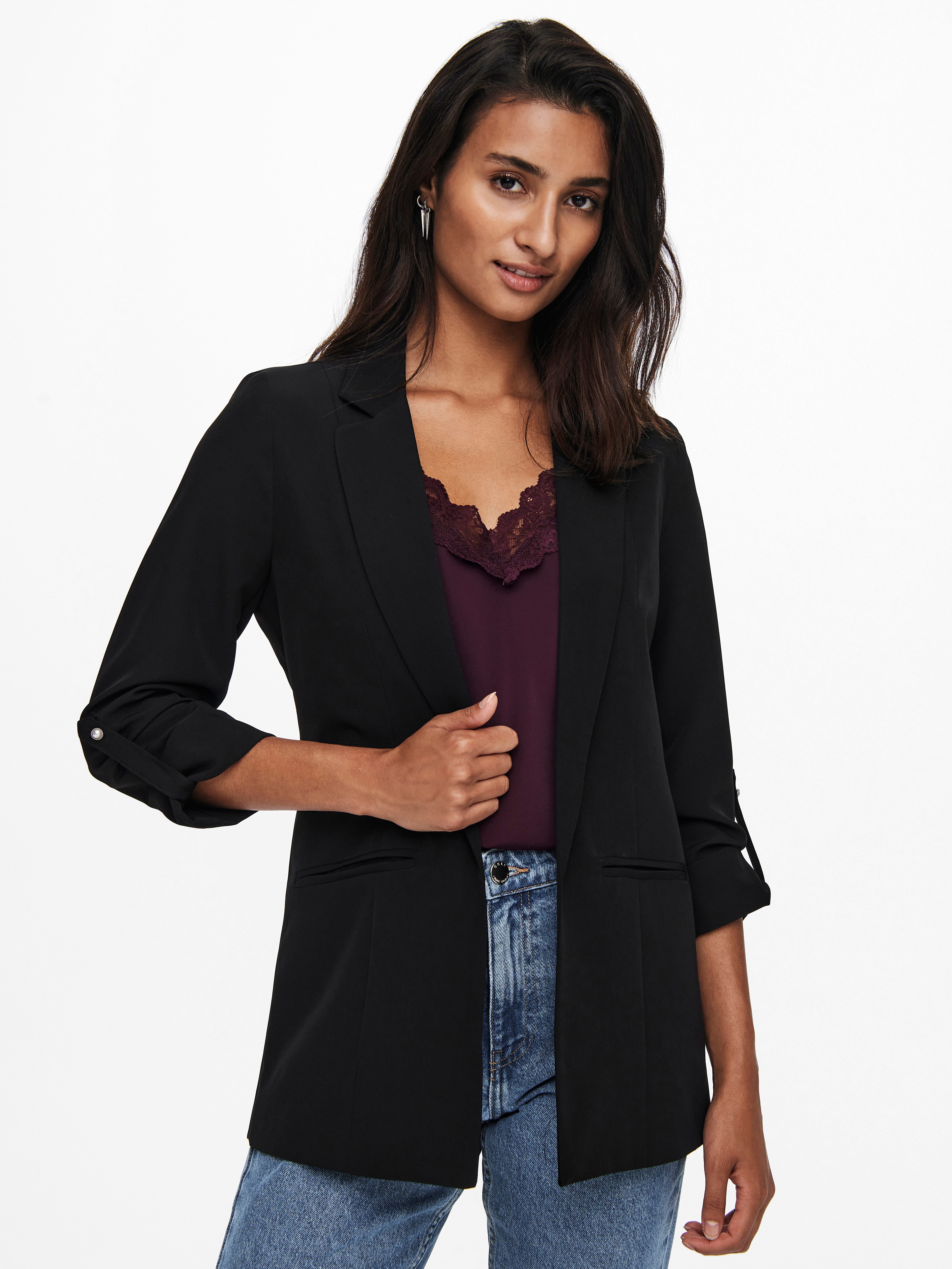 ONLY Kurzblazer ONLKAYLE-ORLEEN 3/4 BLAZER TLR NOOS Materialmix, regular fit