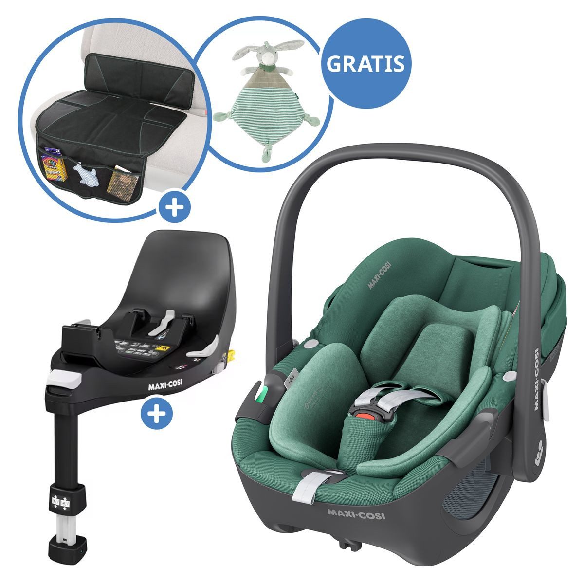 Babyschale Pebble 360 i-Size - Essential Green